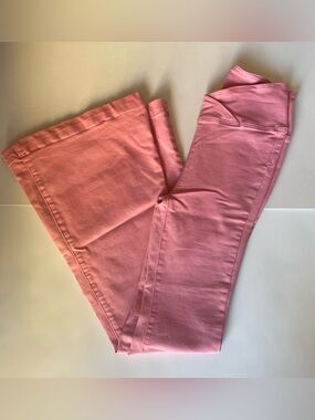 We The Free Pull On Penny Pink Flare Jeans